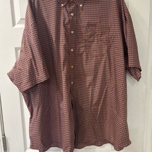 Men's Checkered Button-Down Shirt
